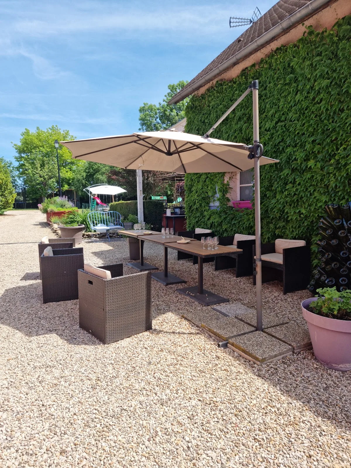 Vue extérieure du Clos des Meix